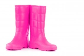 pink boots